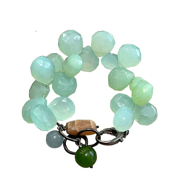 Armband Bumlingar kalcedon