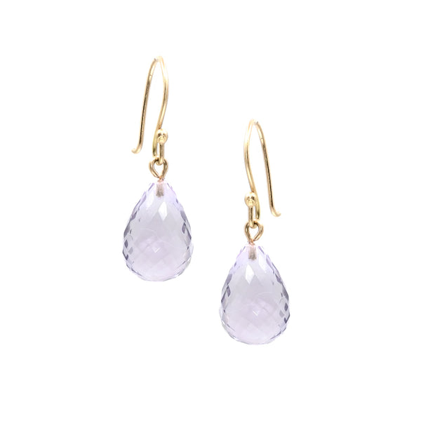 Earrings Ametist 18K