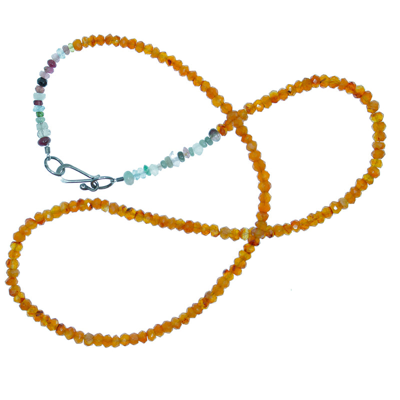 Halsband carneol