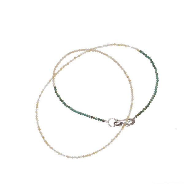 Halsband med mini-solstenar